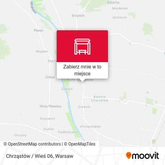 Mapa Chrząstów / Wieś 06