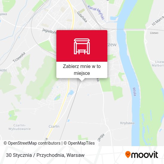 Mapa 30 Stycznia / Przychodnia