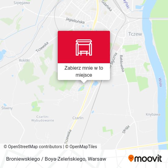 Mapa Broniewskiego / Boya-Zeleńskiego