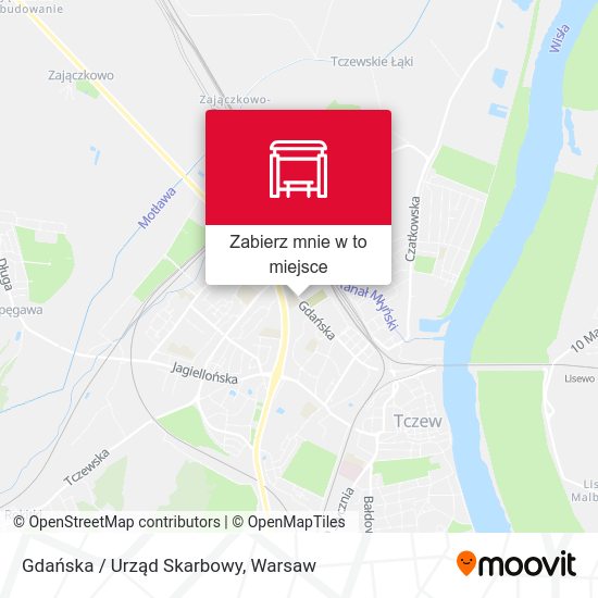 Mapa Gdańska / Urząd Skarbowy