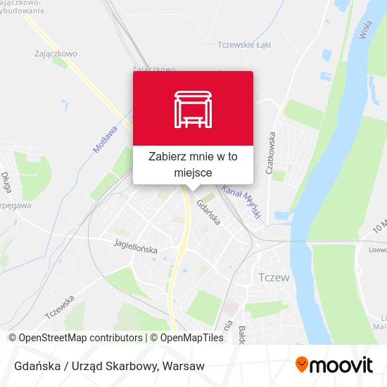 Mapa Gdańska / Urząd Skarbowy