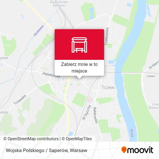 Mapa Wojska Polskiego / Saperów