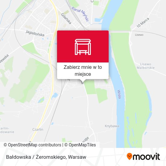 Mapa Bałdowska / Żeromskiego