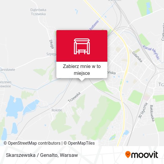 Mapa Skarszewska / Genalto