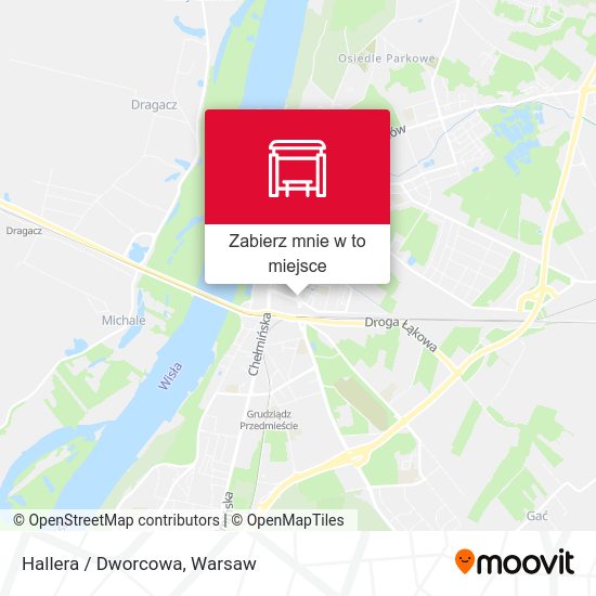 Mapa Hallera / Dworcowa