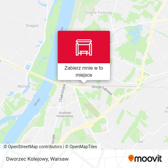 Mapa Dworzec Kolejowy