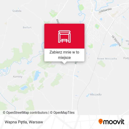 Mapa Wapna Pętla