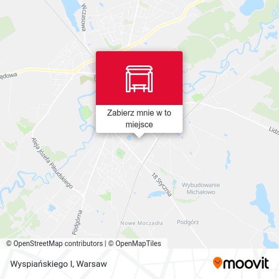 Mapa Wyspiańskiego I