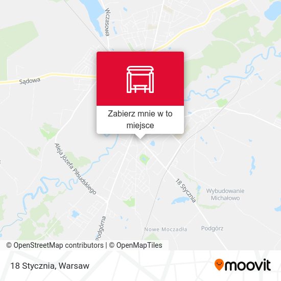 Mapa 18 Stycznia