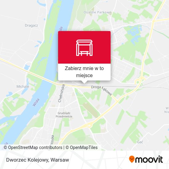 Mapa Dworzec Kolejowy