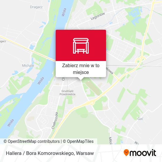 Mapa Hallera / Bora Komorowskiego