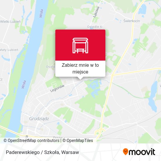 Mapa Paderewskiego / Szkoła