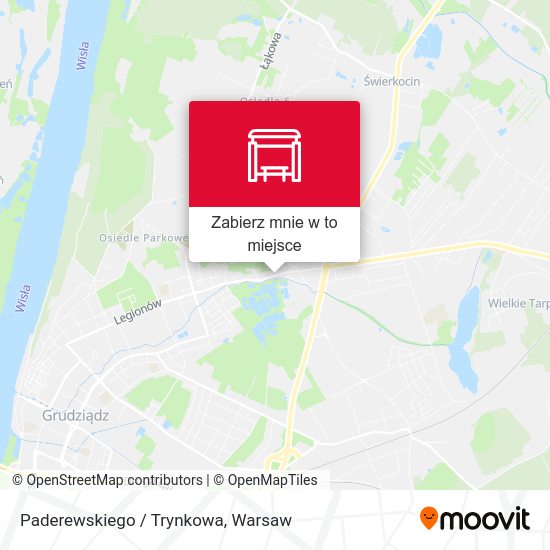 Mapa Paderewskiego / Trynkowa