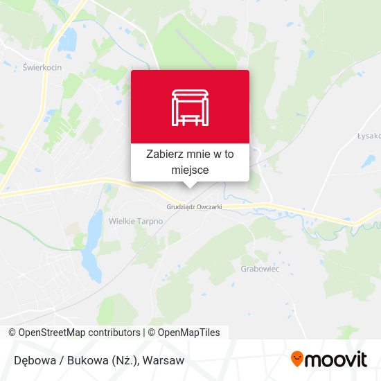 Mapa Dębowa / Bukowa (Nż.)