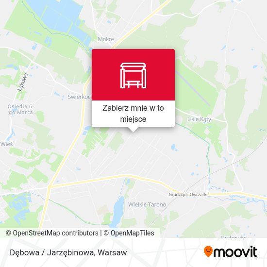 Mapa Dębowa / Jarzębinowa