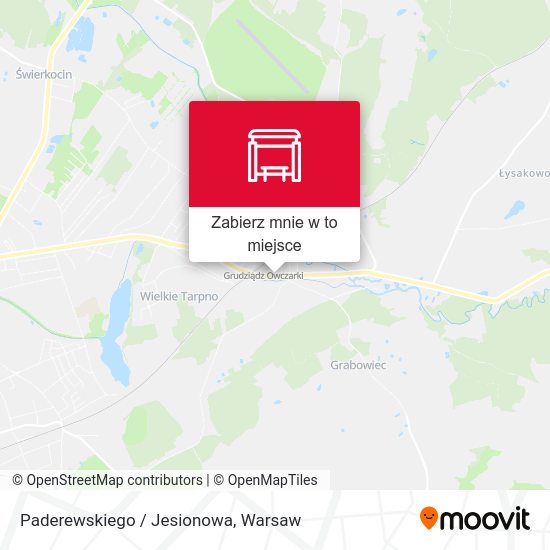 Mapa Paderewskiego / Jesionowa