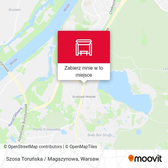 Mapa Szosa Toruńska / Magazynowa