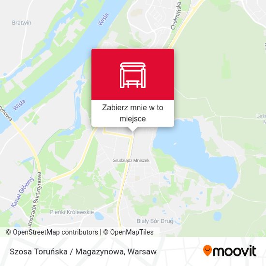 Mapa Szosa Toruńska / Magazynowa