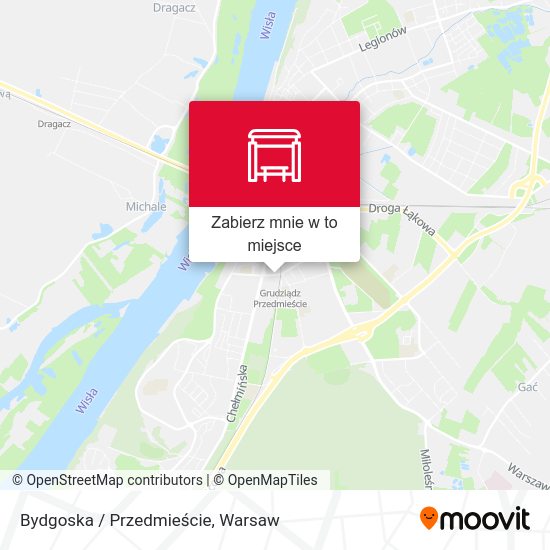 Mapa Bydgoska / Przedmieście