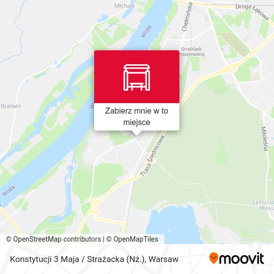 Mapa Konstytucji 3 Maja / Strażacka (Nż.)