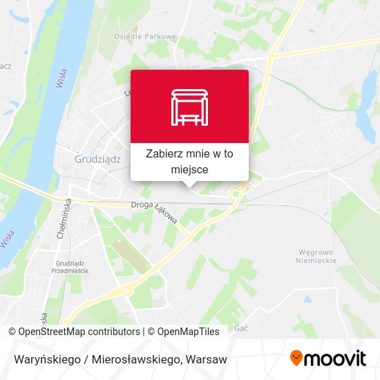 Mapa Waryńskiego / Mierosławskiego