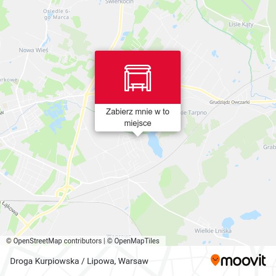 Mapa Droga Kurpiowska / Lipowa