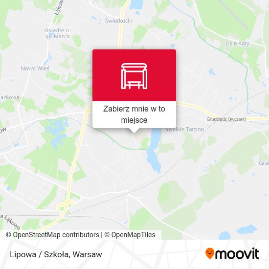 Mapa Lipowa / Szkoła