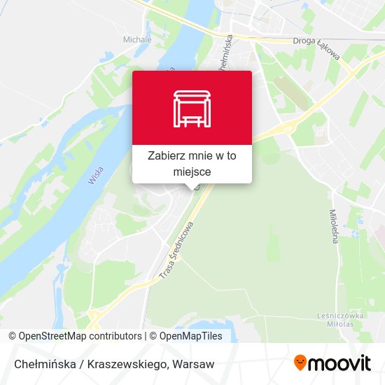 Mapa Chełmińska / Kraszewskiego