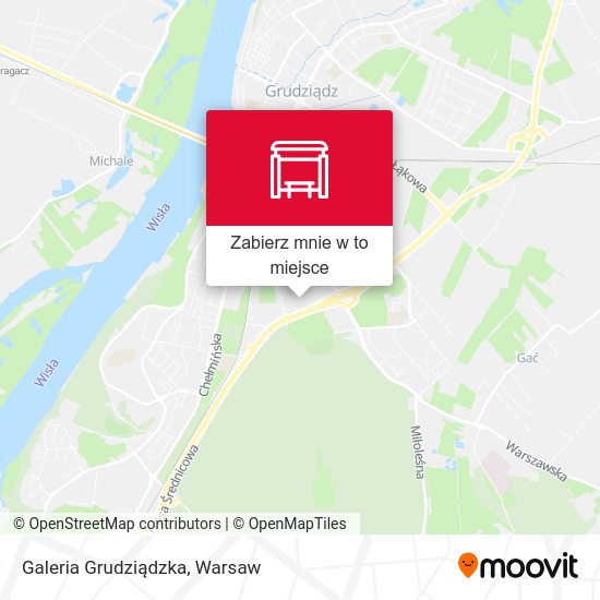 Mapa Galeria Grudziądzka