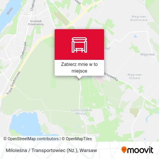 Mapa Miłoleśna / Transportowiec (Nż.)