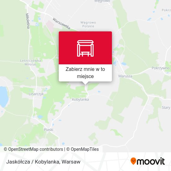 Mapa Jaskółcza / Kobylanka