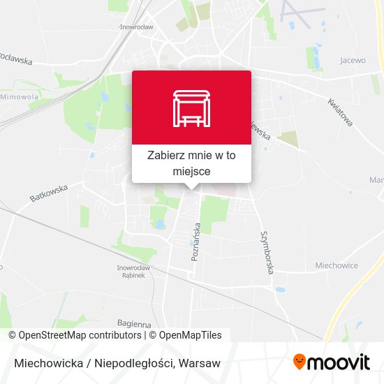 Mapa Miechowicka / Niepodległości