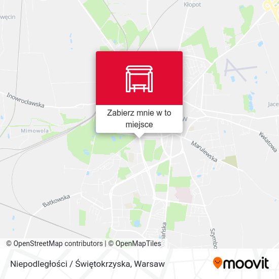 Mapa Niepodległości / Świętokrzyska