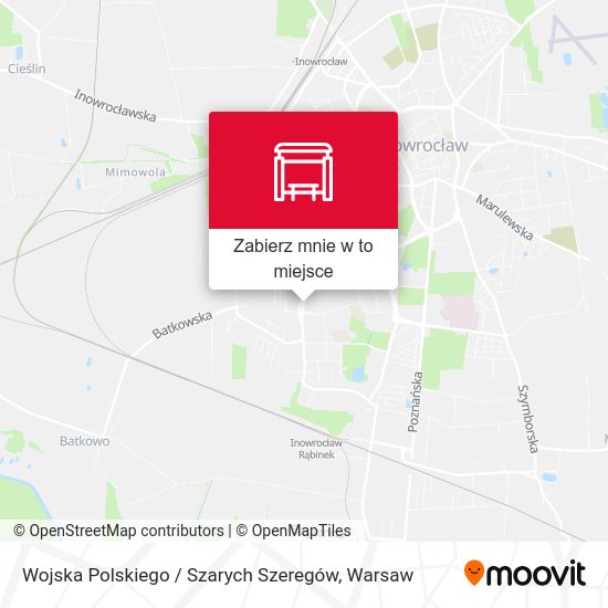 Mapa Wojska Polskiego / Szarych Szeregów