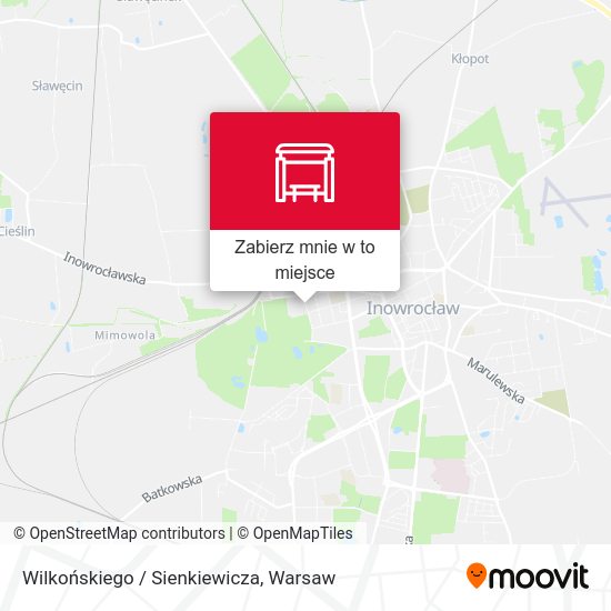 Mapa Wilkońskiego / Sienkiewicza