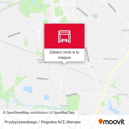 Mapa Przybyszewskiego / Pogodna N/Ż