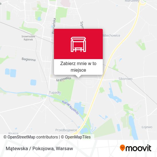 Mapa Mątewska / Pokojowa