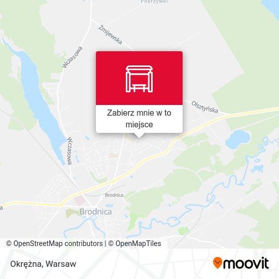 Mapa Okrężna