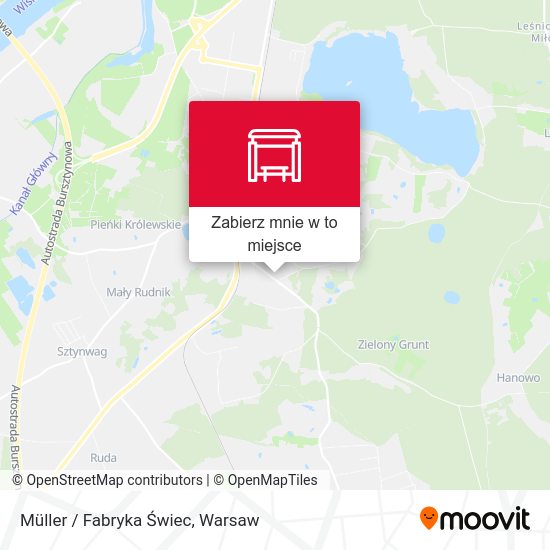 Mapa Müller / Fabryka Świec