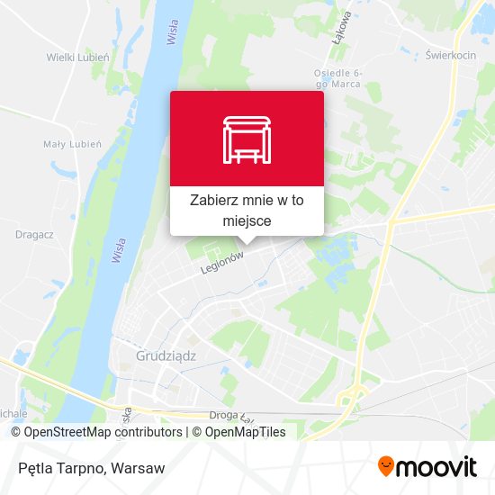 Mapa Pętla Tarpno