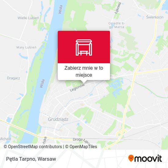 Mapa Pętla Tarpno