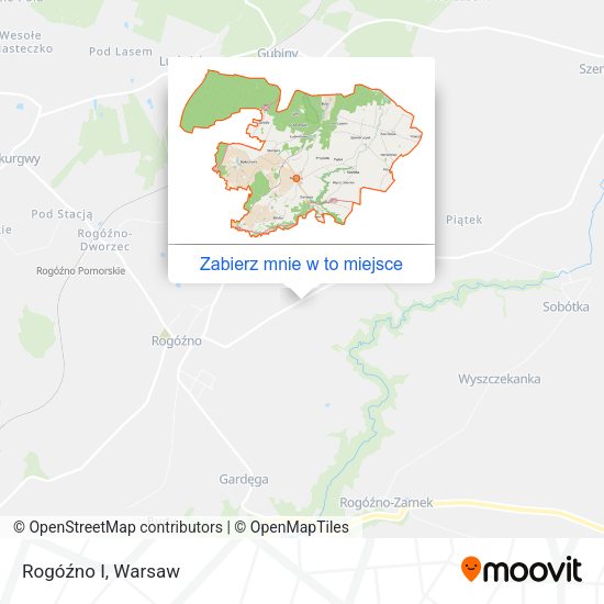 Mapa Rogóźno I