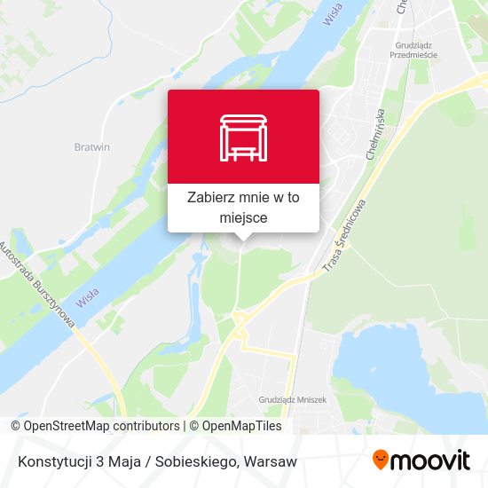 Mapa Konstytucji 3 Maja / Sobieskiego