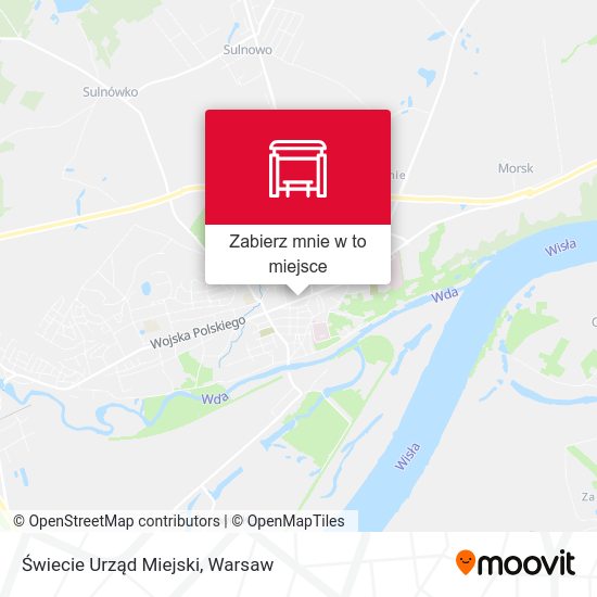 Mapa Świecie Urząd Miejski