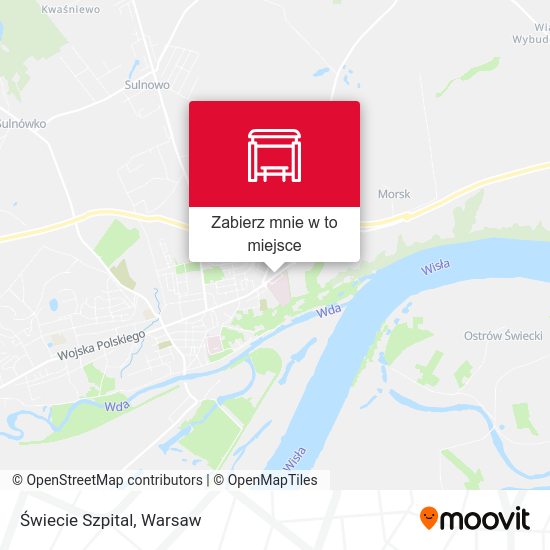 Mapa Świecie Szpital