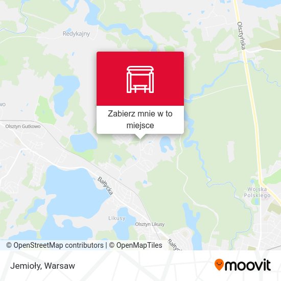 Mapa Jemioły