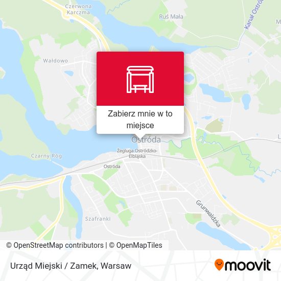 Mapa Urząd Miejski / Zamek