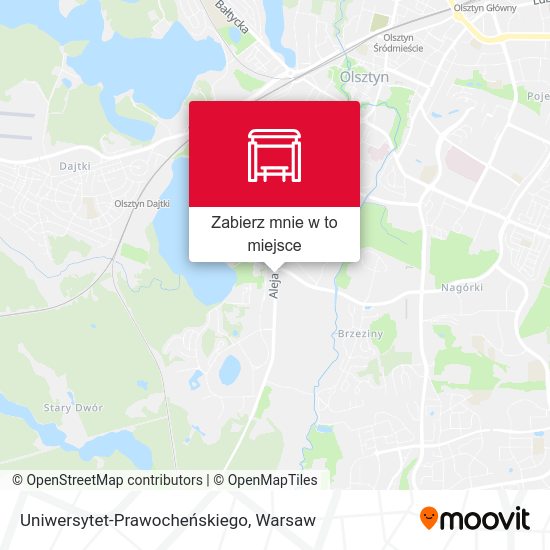 Mapa Uniwersytet-Prawocheńskiego