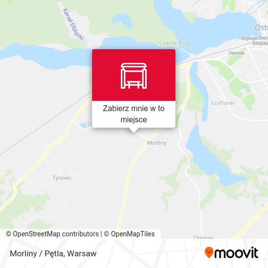 Mapa Morliny / Pętla