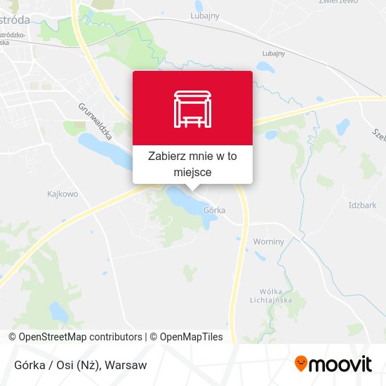 Mapa Górka / Osi (Nż)